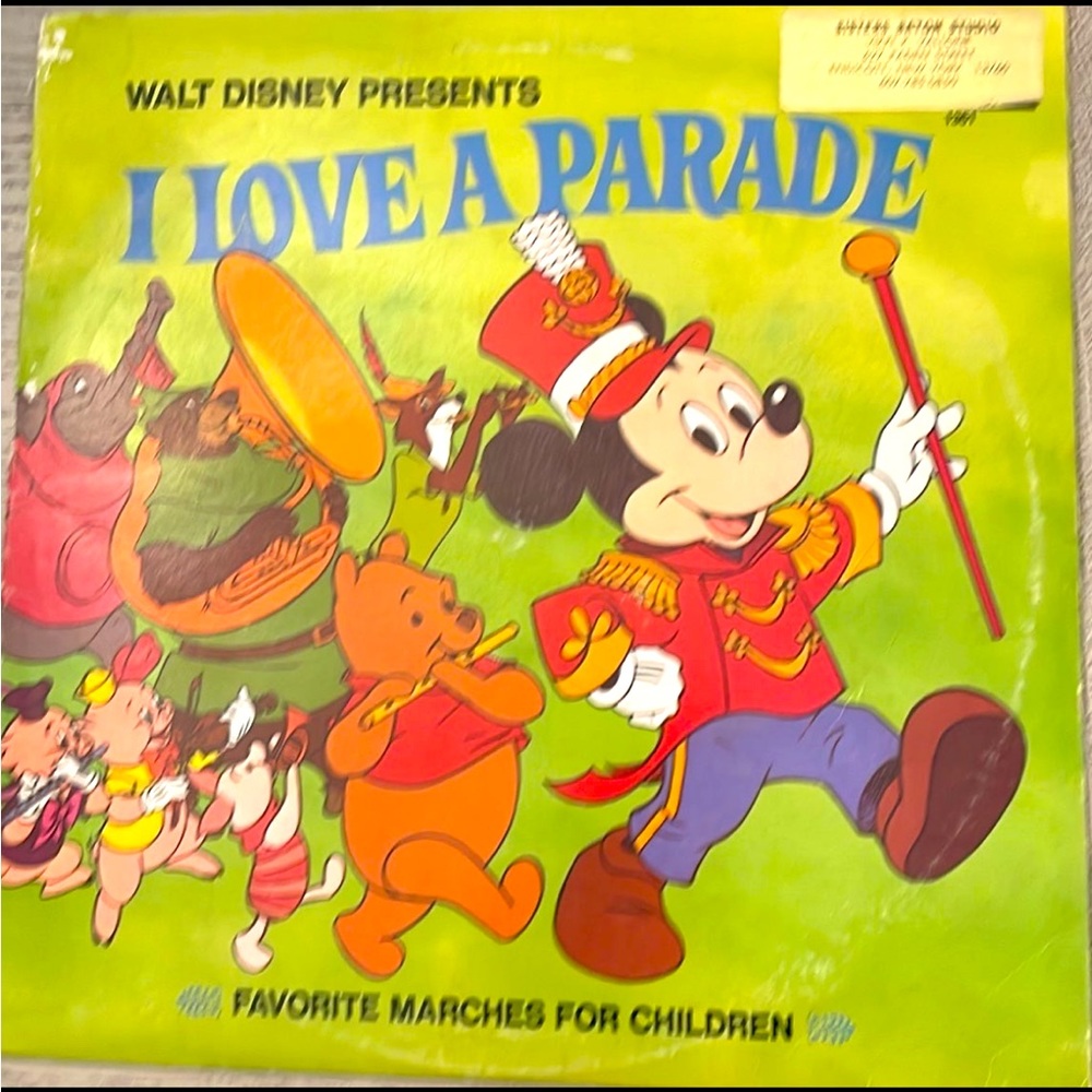 Vintage Disney Record “I Love A Parade”